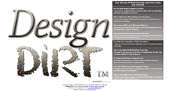 Desktop Screenshot of designdirt.com